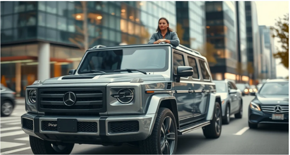 Foto de 4x4 Blindado es un Mercedez-Benz circulando en Mexico es un ejemplo ilustre de blindaje automotriz, autos, vehiculos en mexico
